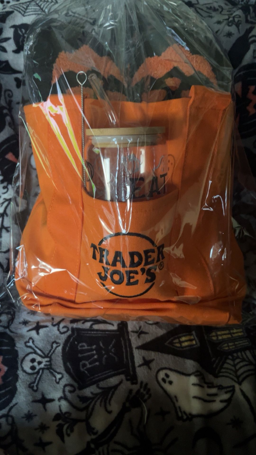 Halloween Trader Joe Gift Bag