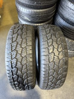 Pair Of Used Tires With Good Thread LT275/70R17