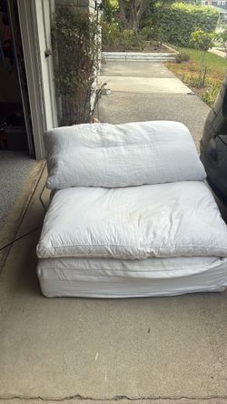 Free restoration hardware cloud couch center piece
