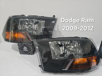 Dodge Ram 2009-2012 Headlights Pair