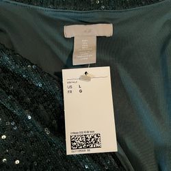 Green beautiful wrap dress 