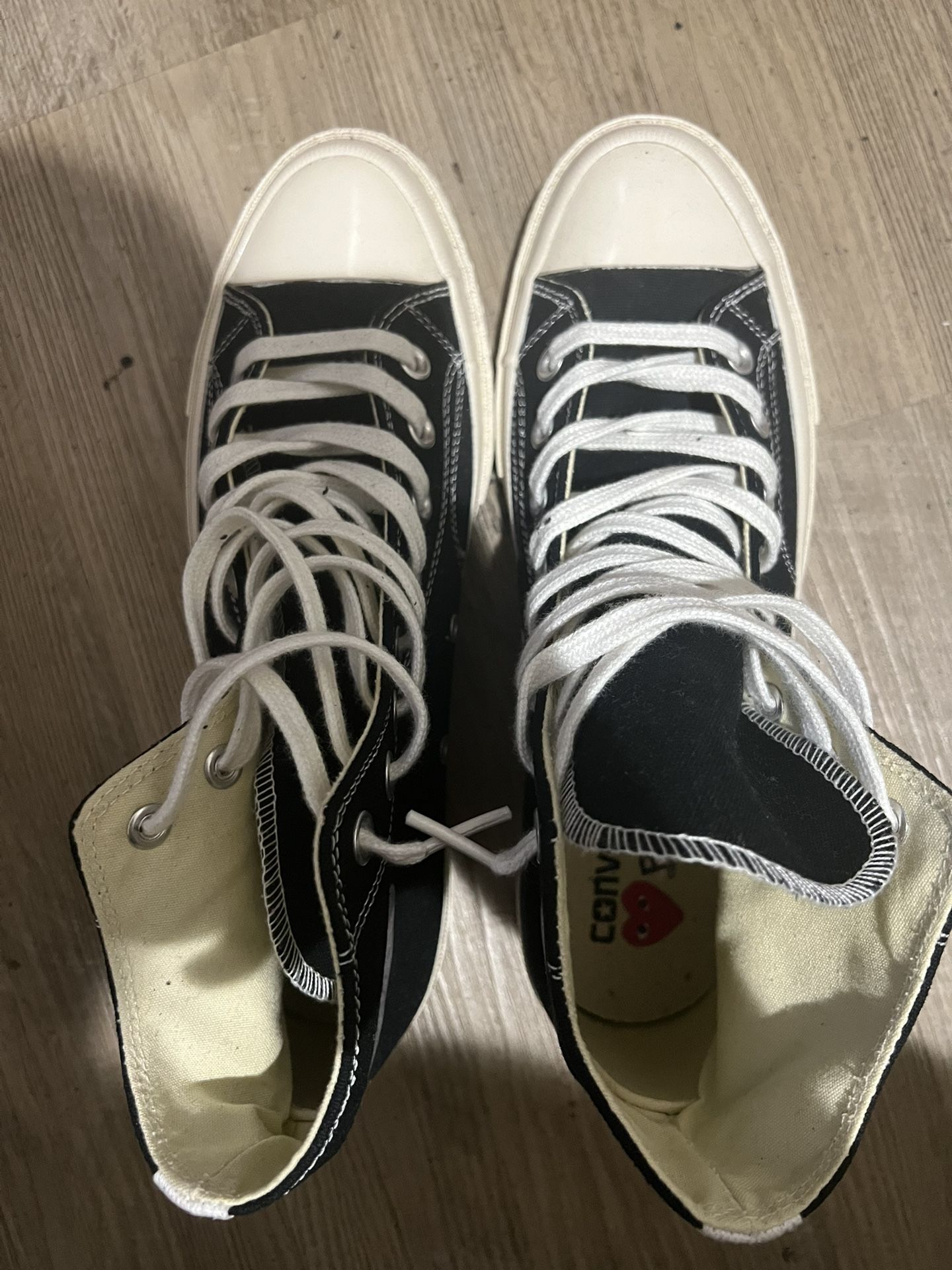 Converse Chuck Taylor All Star 70 Hi Comme des Garcons PLAY Black