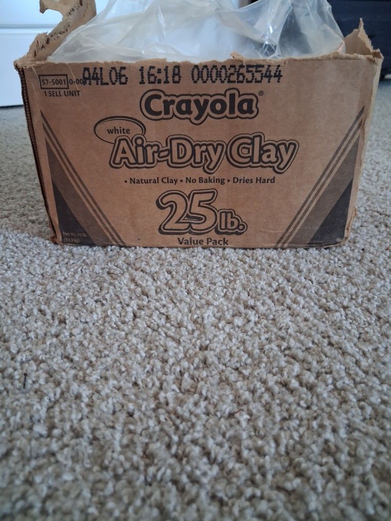 Air Dry Clay Crayola