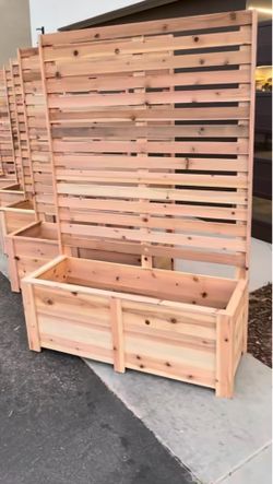 Cedar planters for sale