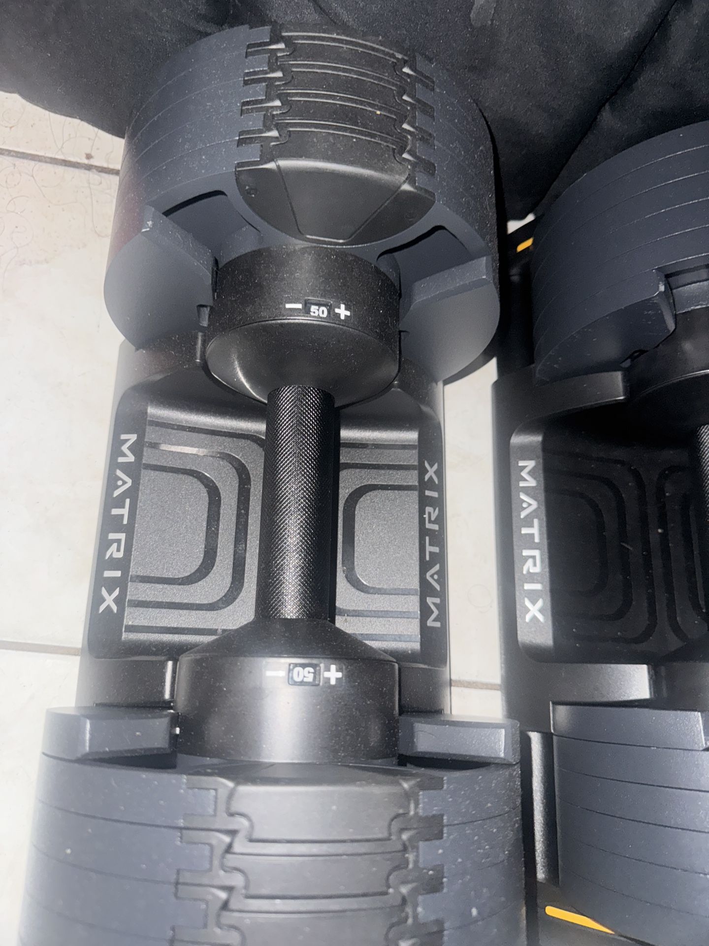 Matrix Db50 5–50lbs Adjustable Dumbbells 