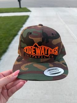 Tidewaters Apparel Co. Camo Snapback Hat