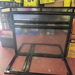Van detail rack with wall partition $$1350 (financing available) 