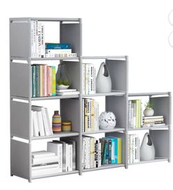 Blue - 9 Cube Storage Shelf Organizer for Office Home Bedroom - $12