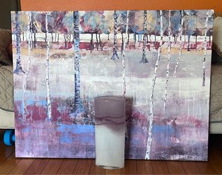 Matching Painting and Vase