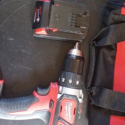 New Milwaukee M18 Drill/Driver And Battery 