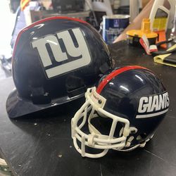 New York Giants Football Helmets