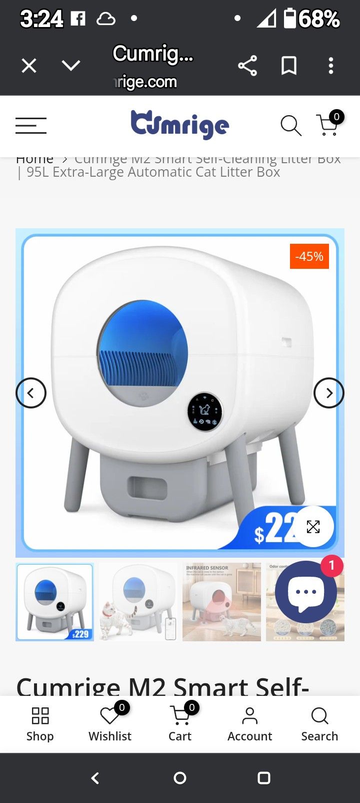 Self Cleaning Kitty Litter Box