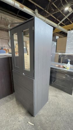 Closet with mirror,