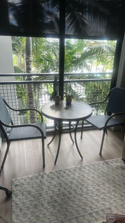 3-Piece Outdoor Bistro Set