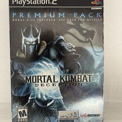 Mortal Kombat Deception -PS2