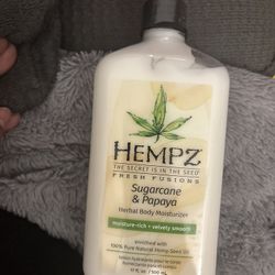 New HEMPZ lotion Sugarcane & Papaya