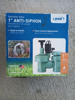 Orbit sprinkler valve 1 inch