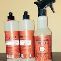 Mrs Meyers Dish Soap & Multi-Surface Cleaner- x Streets Ray and Higley