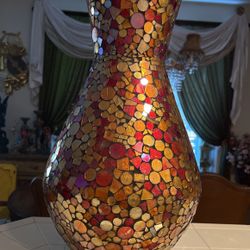 glass Vase  high 21 