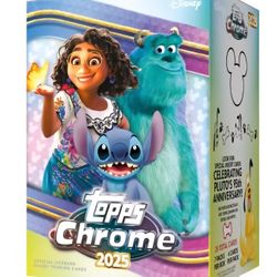 2025 Topps Chrome Disney Blaster Box