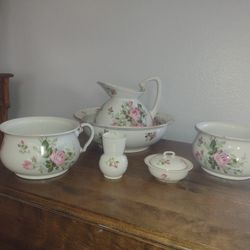Antique Dresser Set