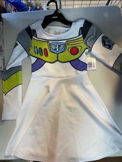Disney Pixar Toy Story Buzz Lightyear Kids Costume Dress