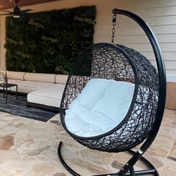 Swinging Egg Chair (Weather cover Included) 