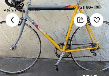 Vintage Raleigh Scott Finley Trip Lite Technium Classic Road Bike