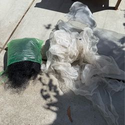 Free bird and moth netting