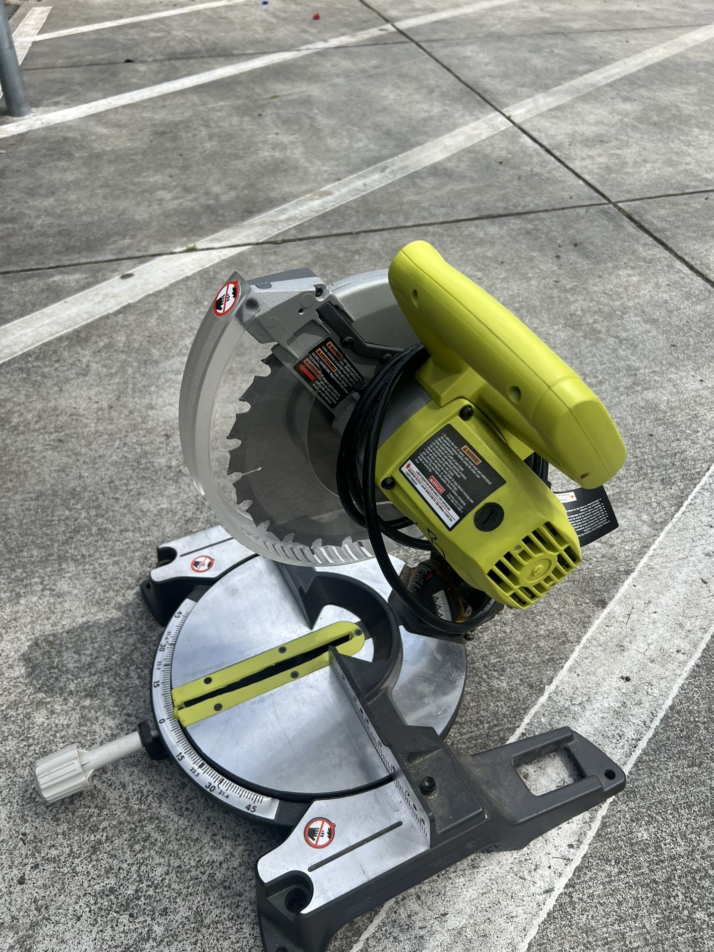 Ryobi 10” Miter saw 