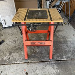 Wood saw sale table for sale