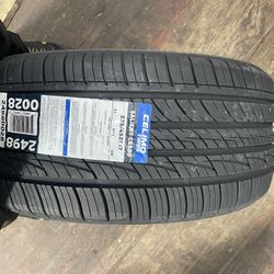 BRAND NEW SET (4) 235 45 17 ALL SEASON TIRES !!!