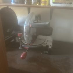 Table saw brand new drill and brand new steal cutter