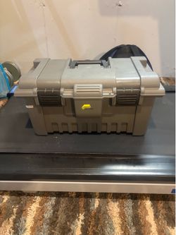 Large Plano hinged storage tackle box
