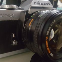 Minolta XD11 & MinoltacMD Rokkor-X 50mm F1.4 Lens
