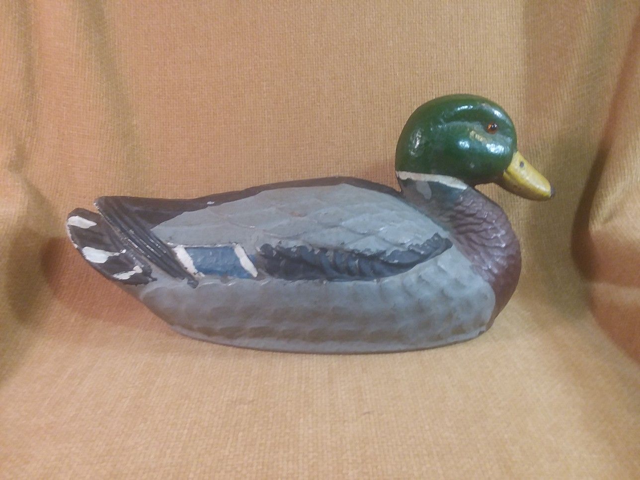 Vintage General Fibre Ariduk Duck Decoy