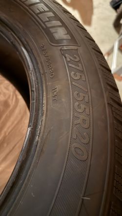 Set Of. 4 Michelin X LT A/S Tires