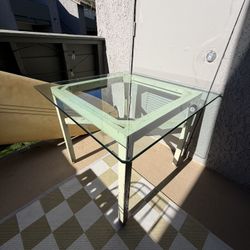 Shabby Chic Glass Table