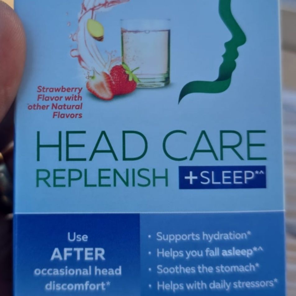 Head Care Replenish + Sleep From Excedrin Dietary Supplement, 16 CT 12 Packs 
