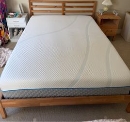 Queen size mattress plus base and headboard