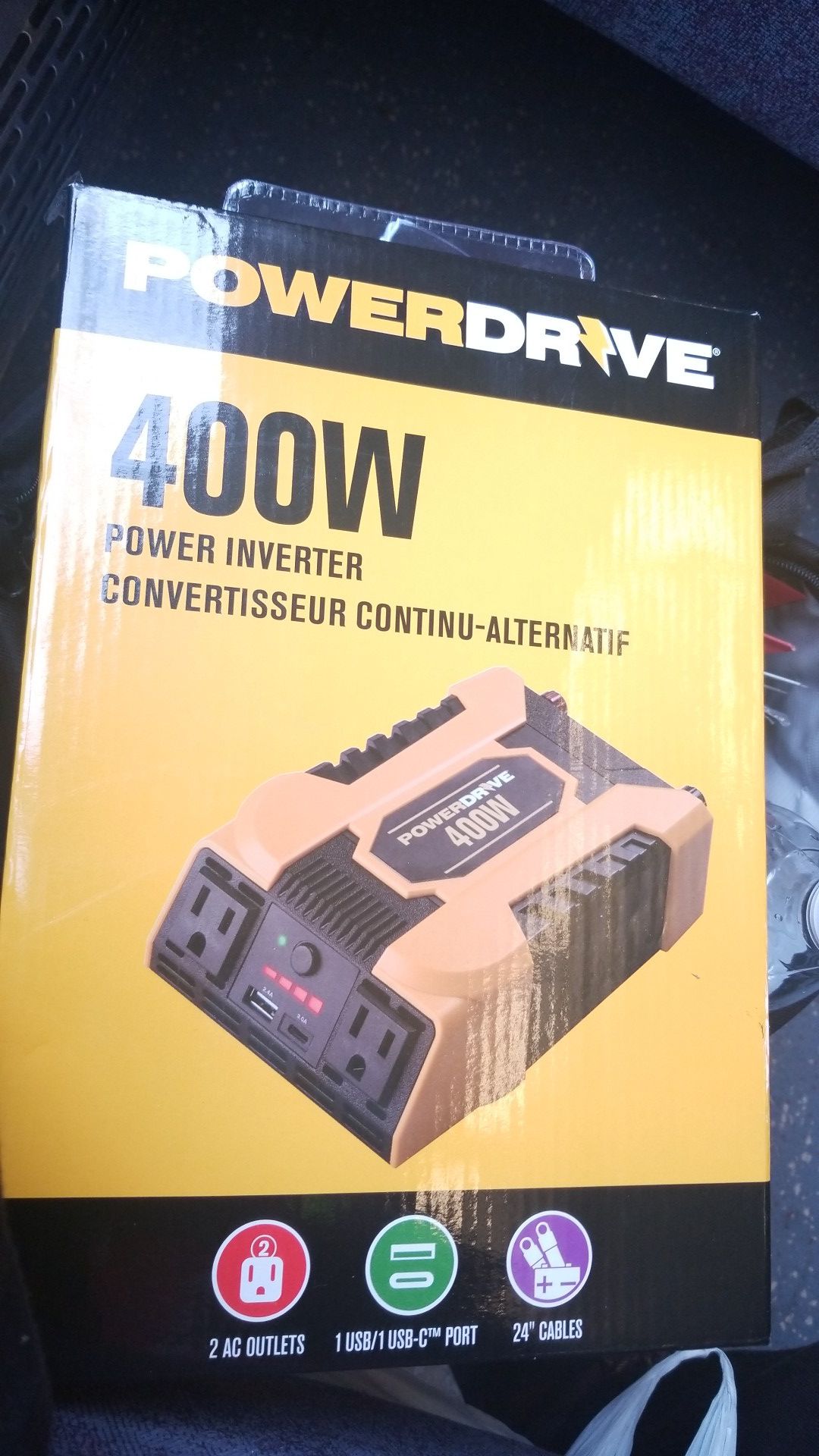 PowerDrive 400W power inverter