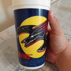 Batman Glass Vintage Retro Pepsi Advertising Mexico 1989