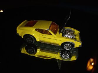 Vintage Yellow Matchbox