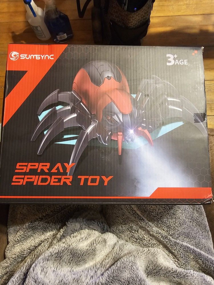 Spray Spider Toy