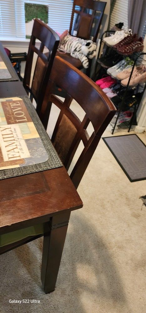 Dining Room Table With 6 Chairs
