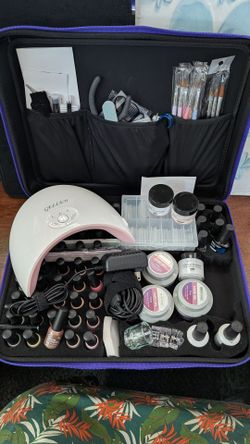 Complete Manicure Kit / Home Nail Salon