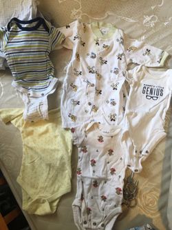 Newborn baby boy outfit/ onsies different prices