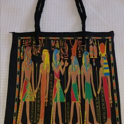 Egyptian Gods Canvas Tote Bag $10