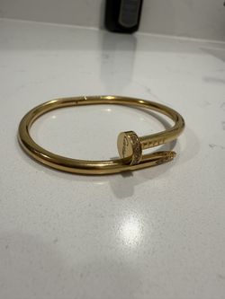 Cartier Nail Bracelet Cartier Juste un Clou Bracelet Gold And Diamond 