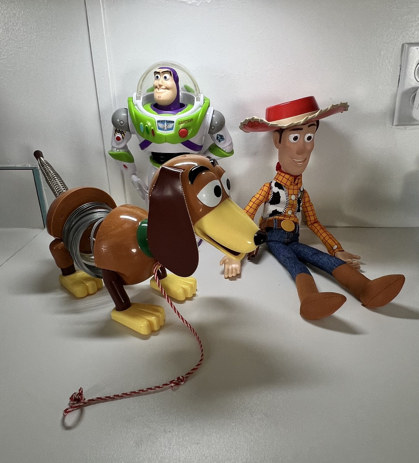 Disney Pixar Woody Toy Story Talking 15" Woody Doll 15" Sound Working BUZZ (